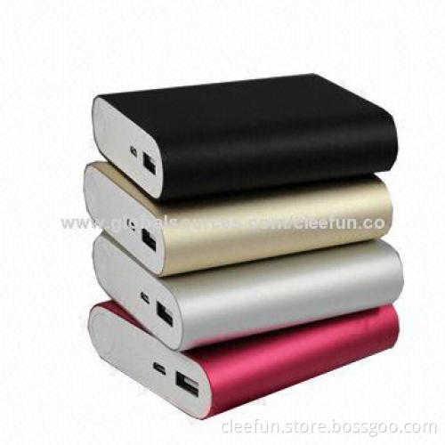 Best seller colorful metal case power bank with CE, FCC and RoHS certificates